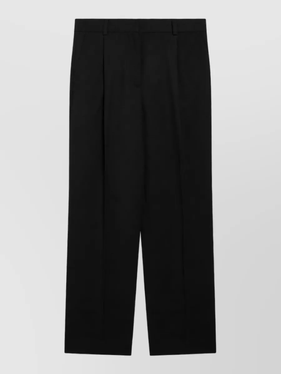 Totême pleated straight-leg suit trousers