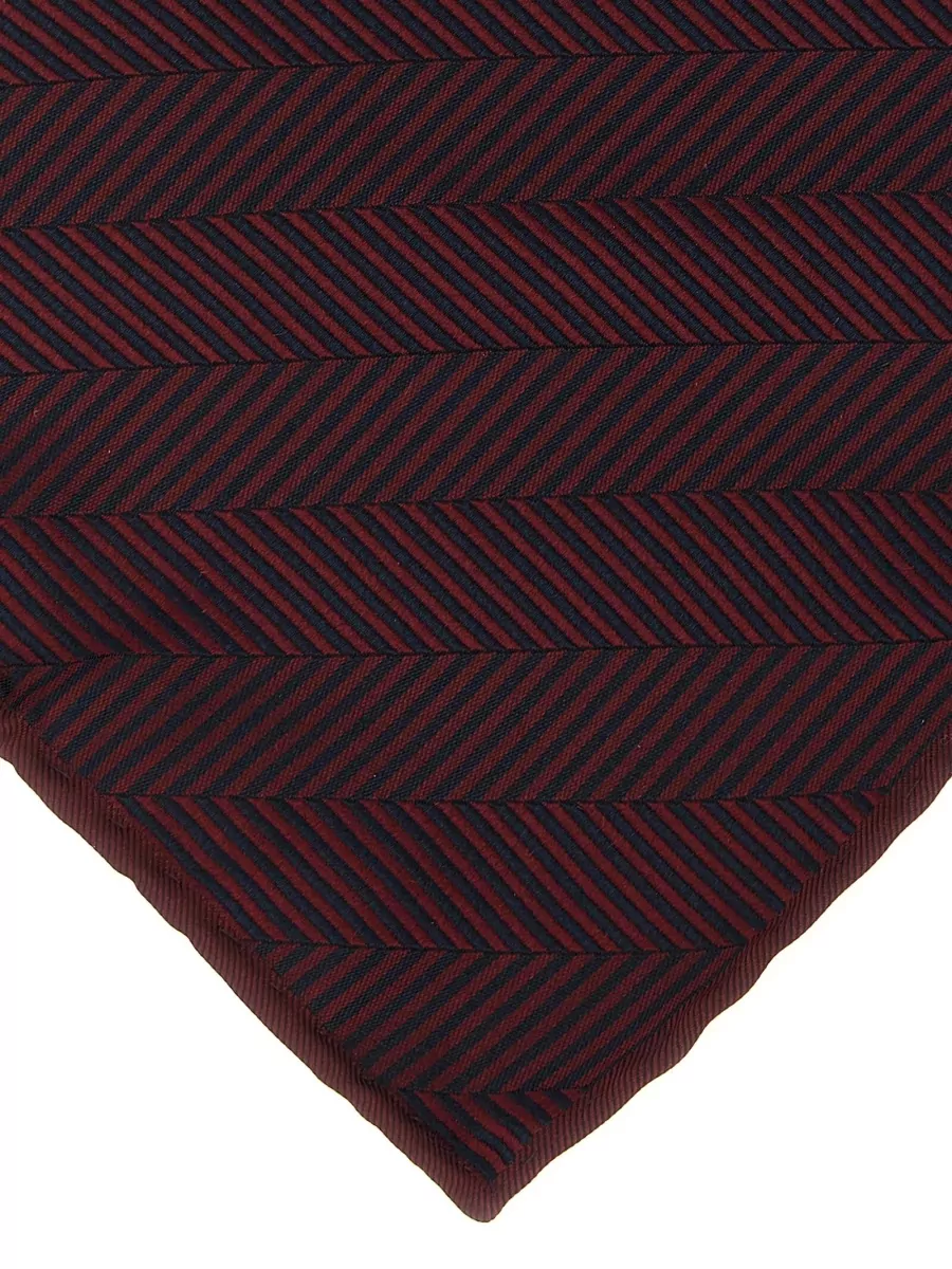 Brunello Cucinelli Silk Chevron Pocket Square