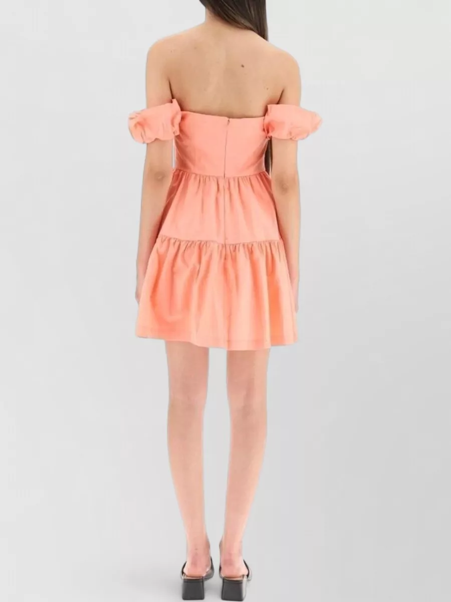 Staud Cotton Mini Dress