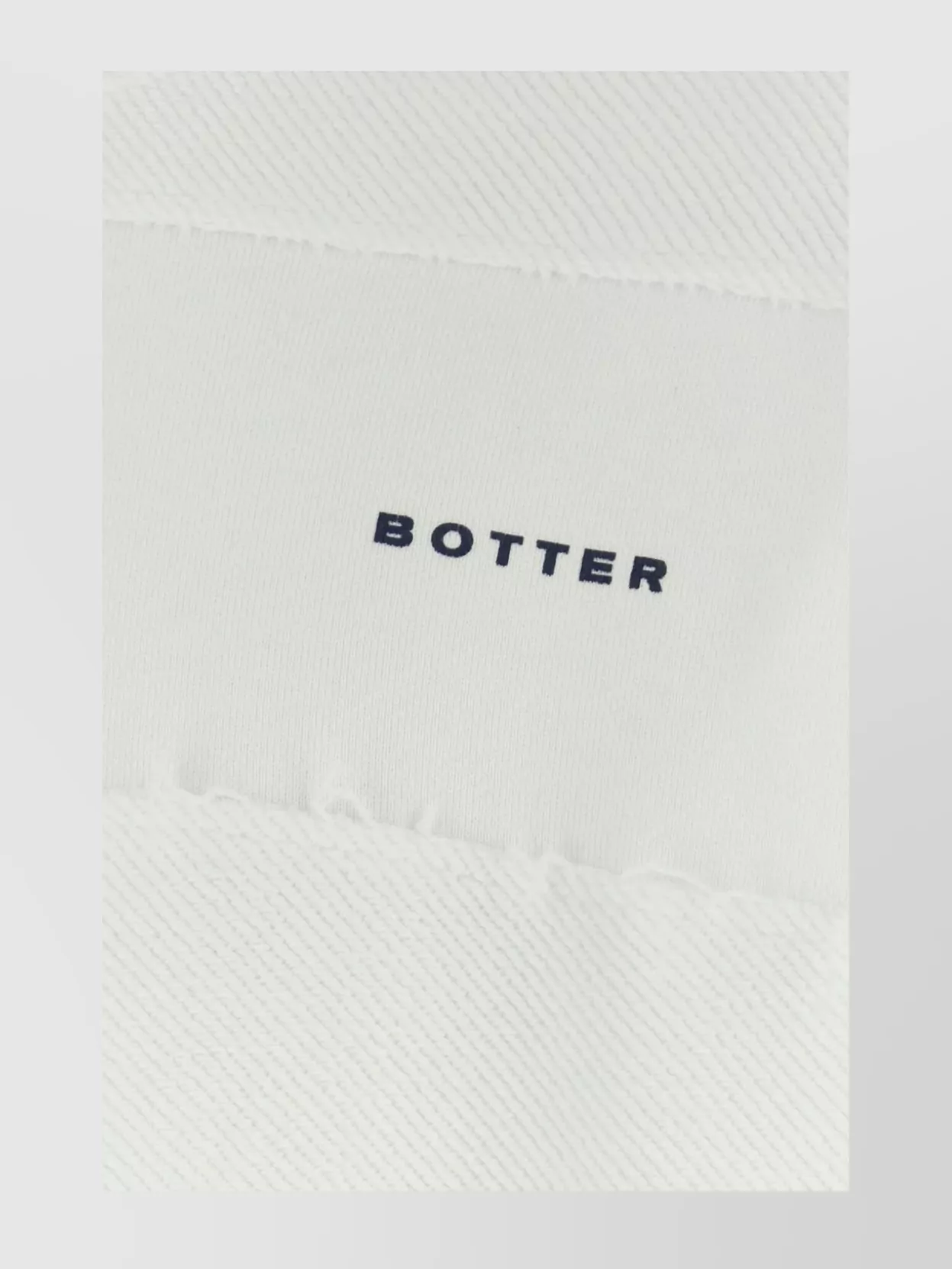 Botter Distressed Oversized Cotton Sweatshirt