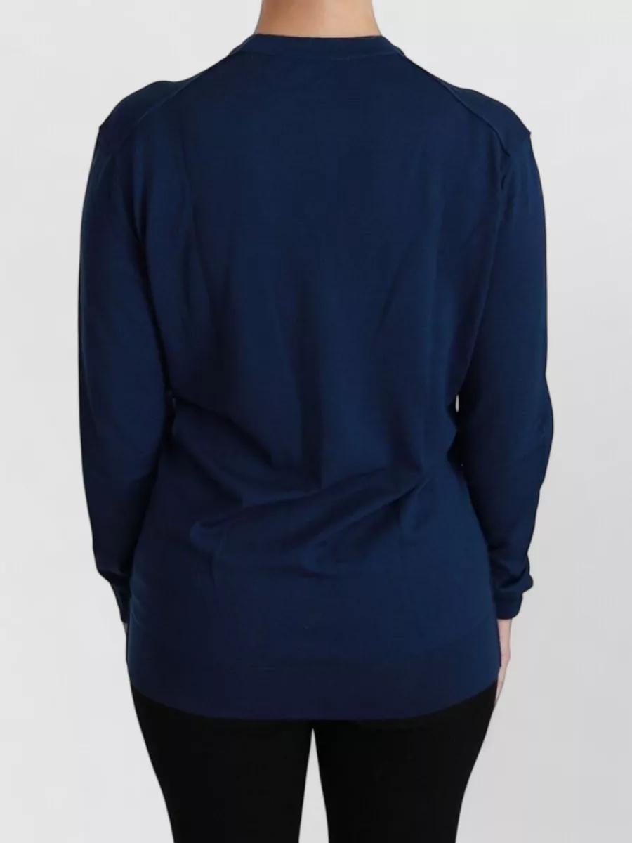 Dolce&Gabbana Virgin Wool V-Neck Cardigan