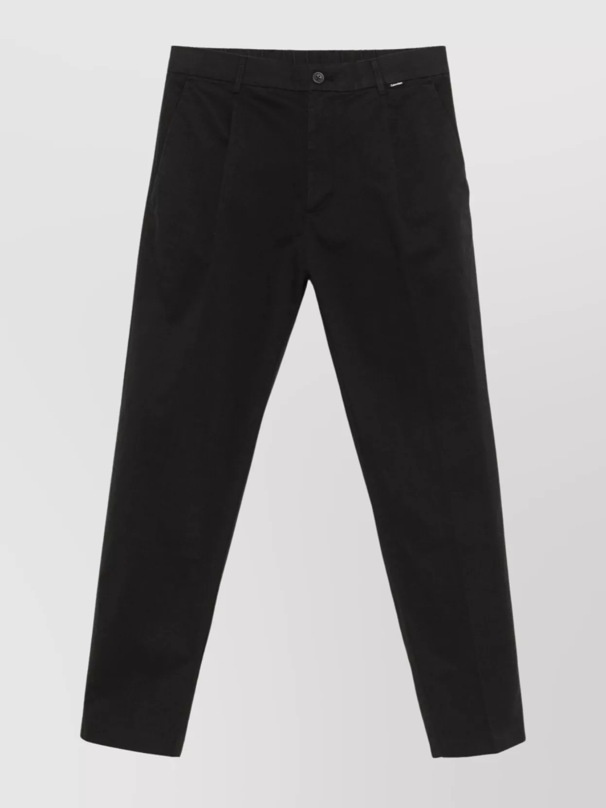 Calvin Klein Tailored Trousers With Functional Pockets In Black