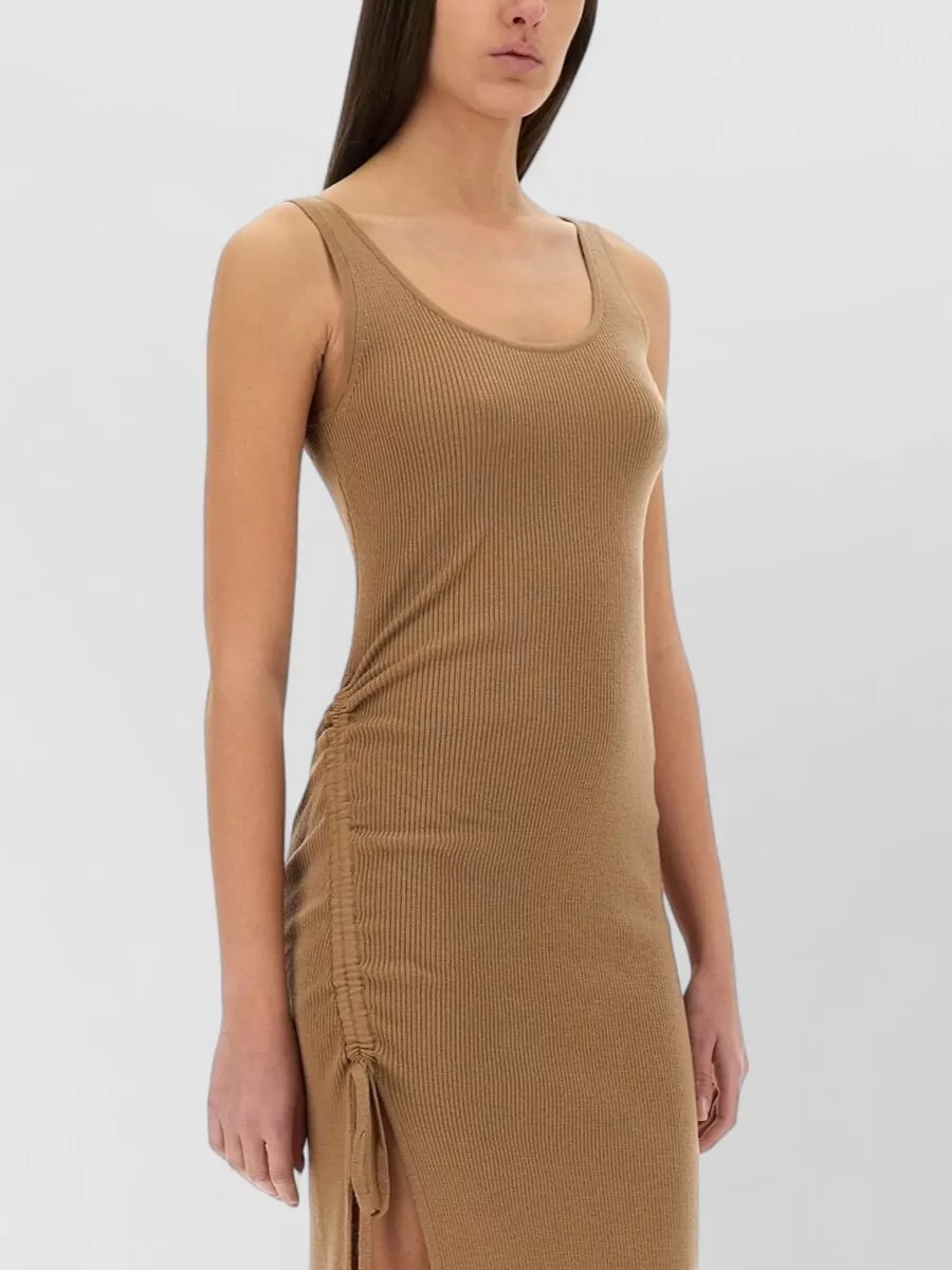 Michael Kors Merino Wool Slim-Fit Maxi Dress