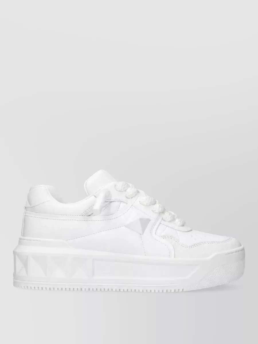 Valentino Garavani Leather Low-Top Sneakers