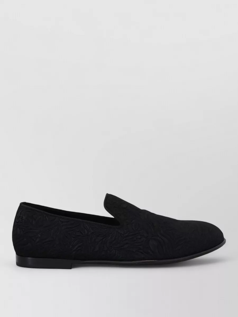 Dolce&Gabbana Floral-Jacquard Slippers