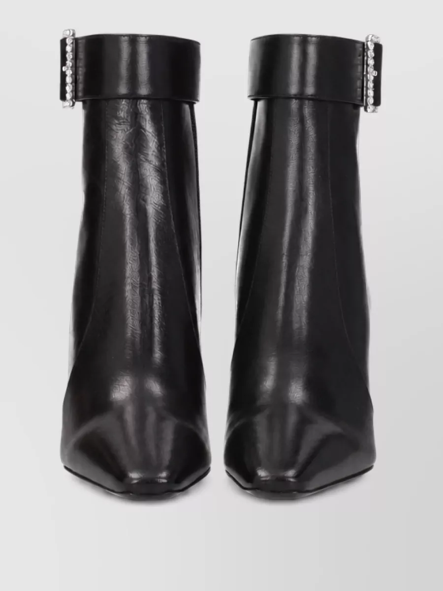Saint Laurent Leather Ankle Boots