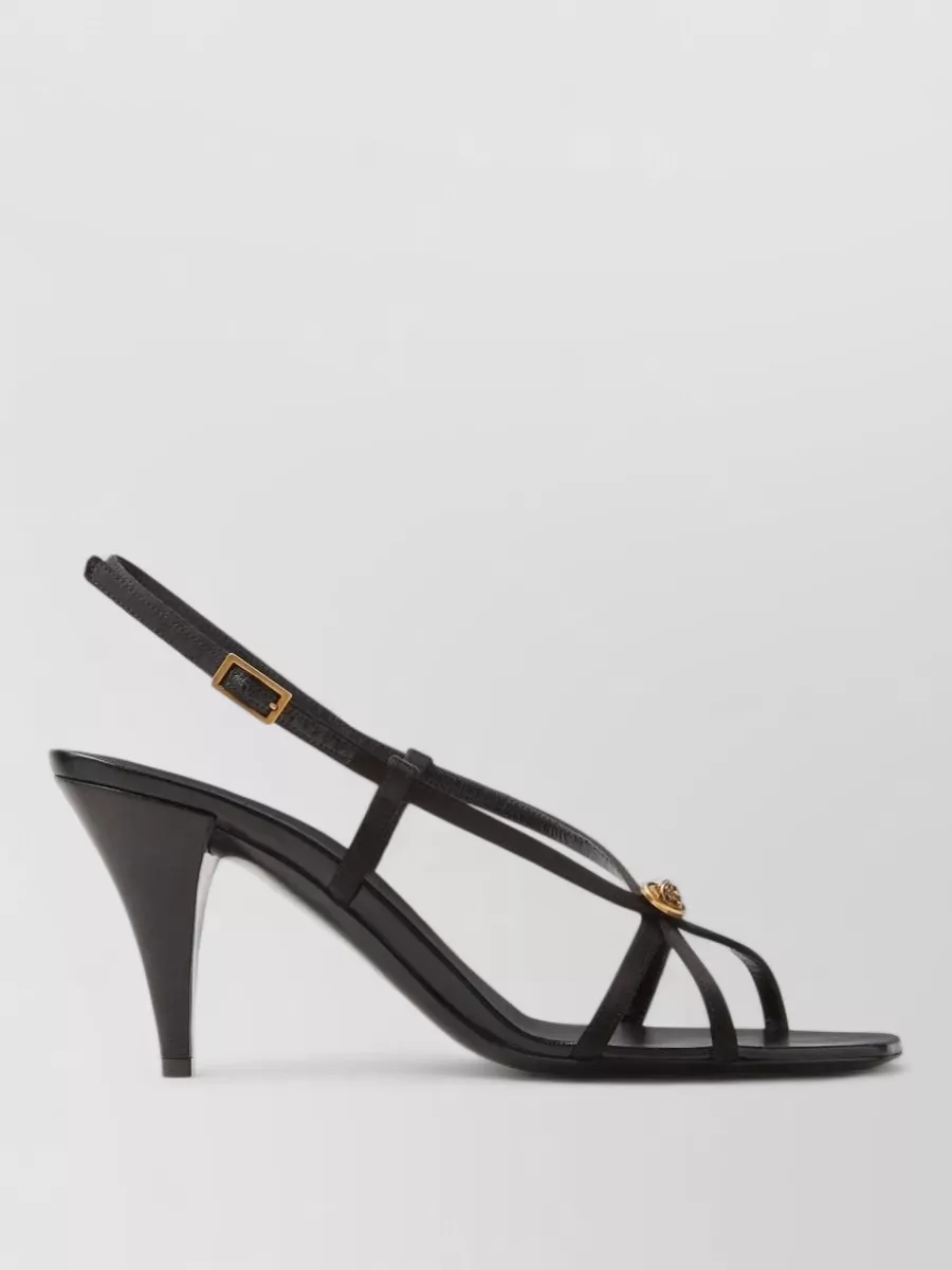 Versace silk sandals