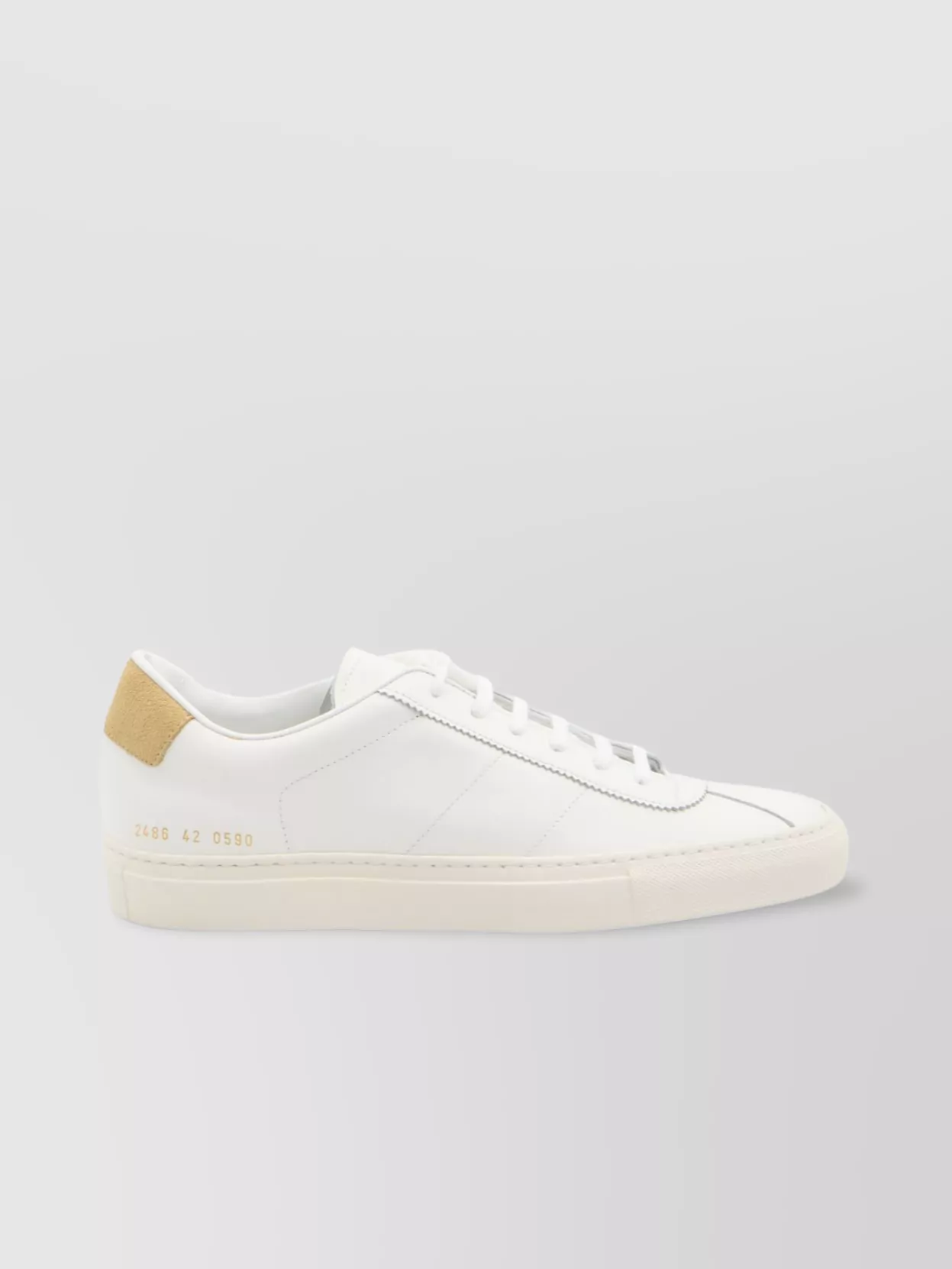 Common Projects Leather Sneakers Beige Inserts