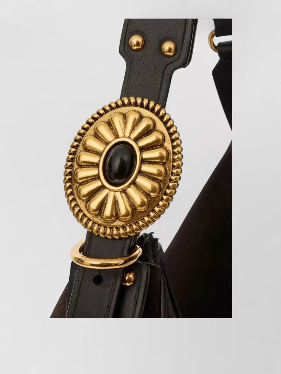 Etro Large Leather Tote Bag