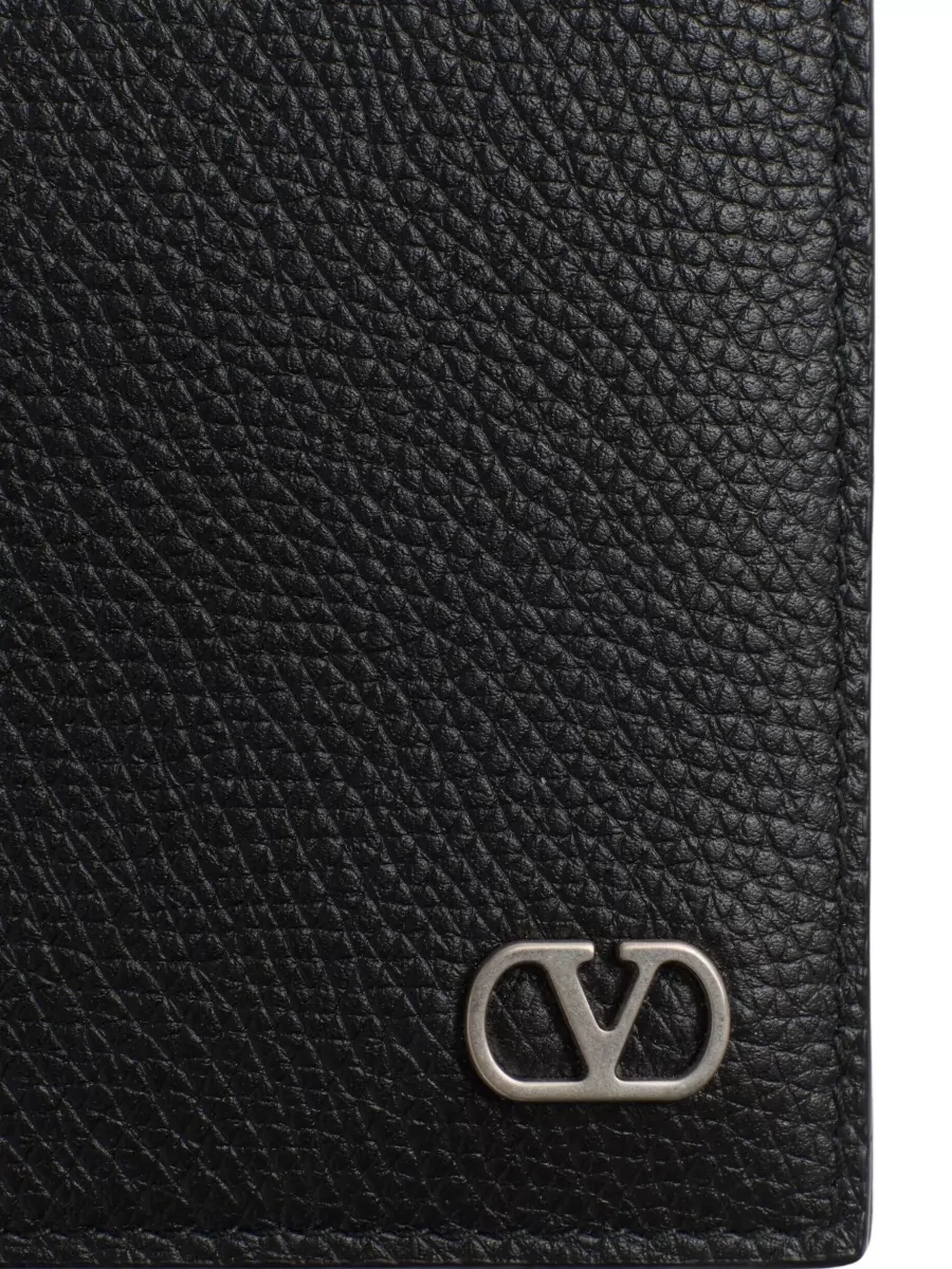 Valentino Leather Billfold Wallet