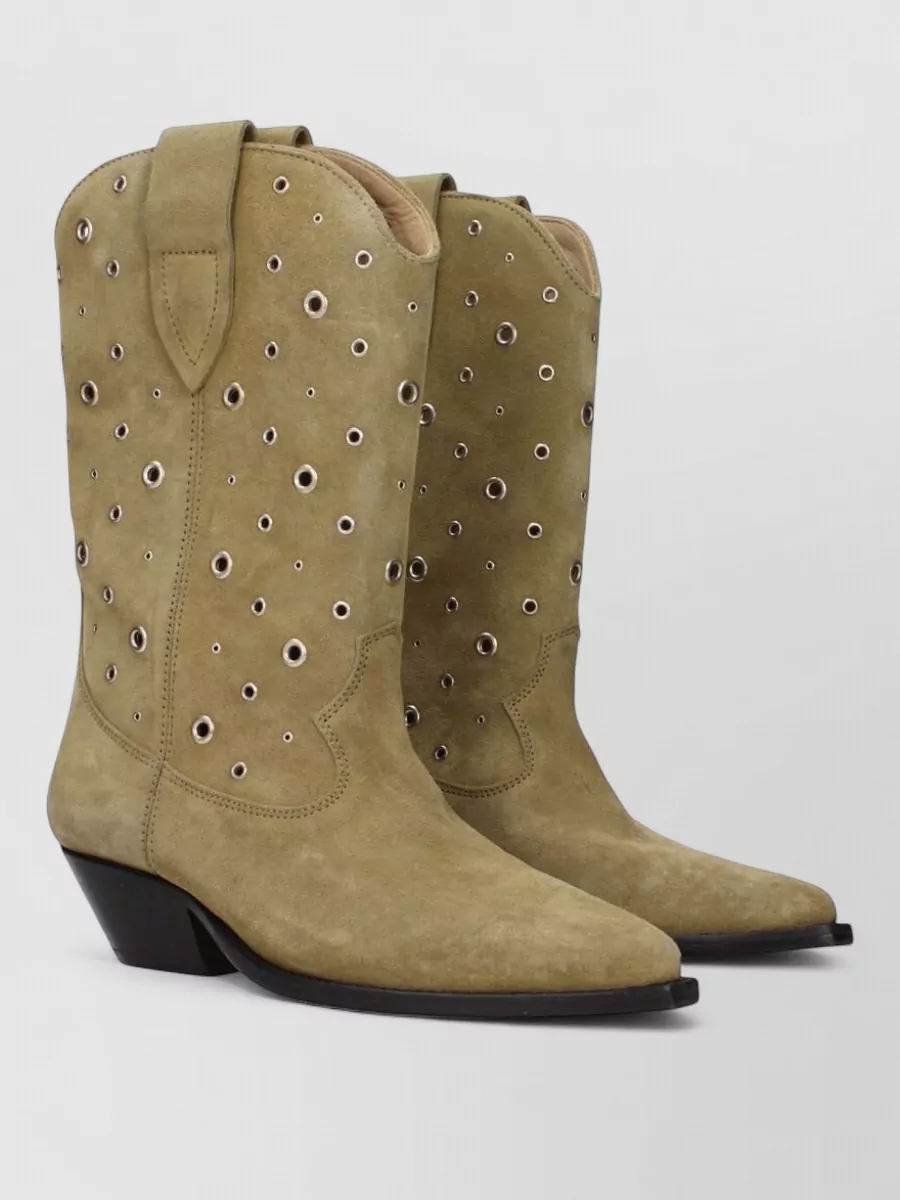 Isabel Marant Suede Leather Ankle Boots