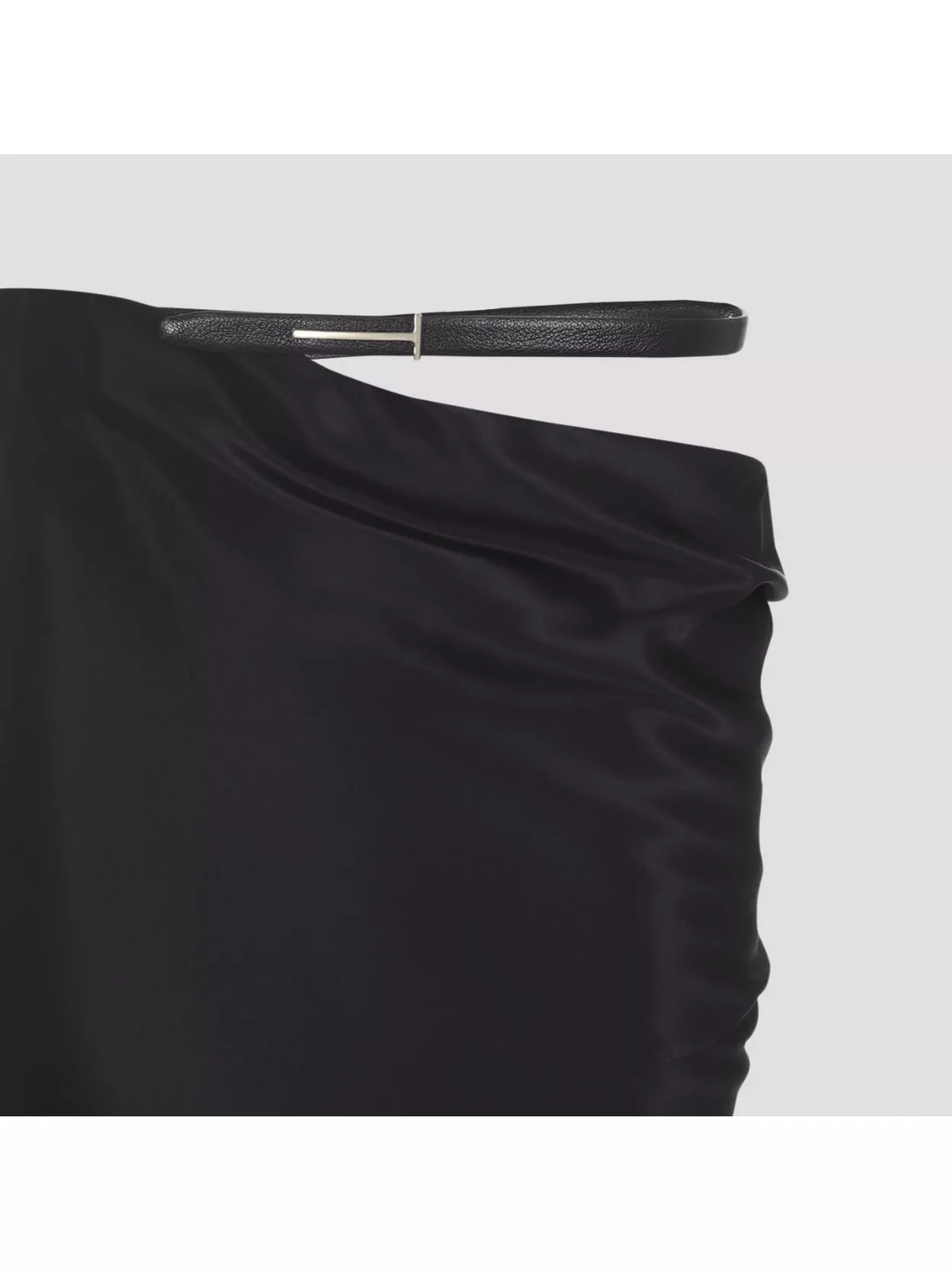 Tom Ford Asymmetric Midi Skirt Belt Detail