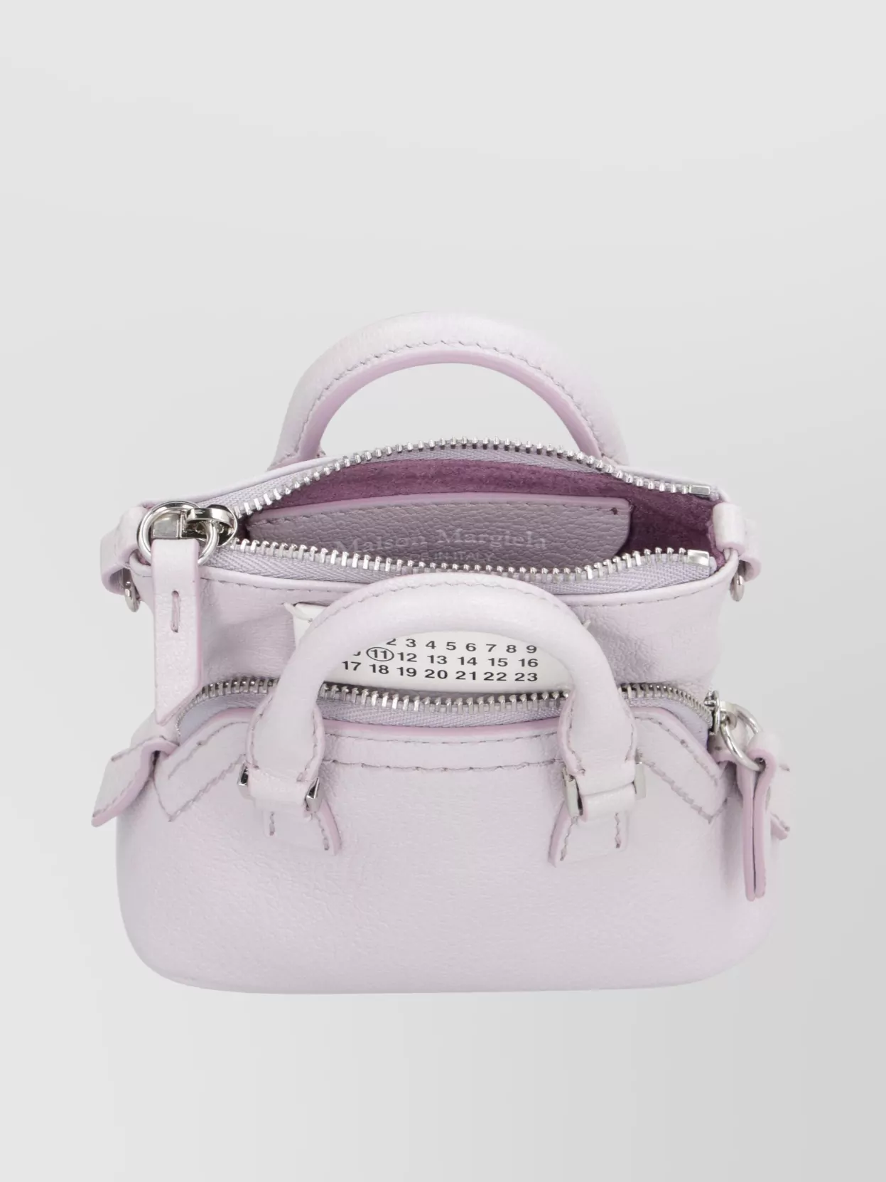 Maison Margiela Baby Leather Crossbody Bag With Adjustable Strap