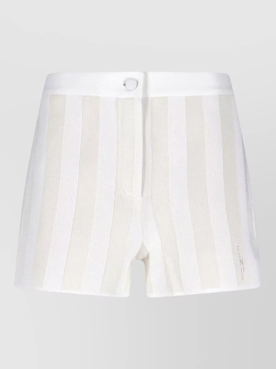 Fendi straight tailored shorts