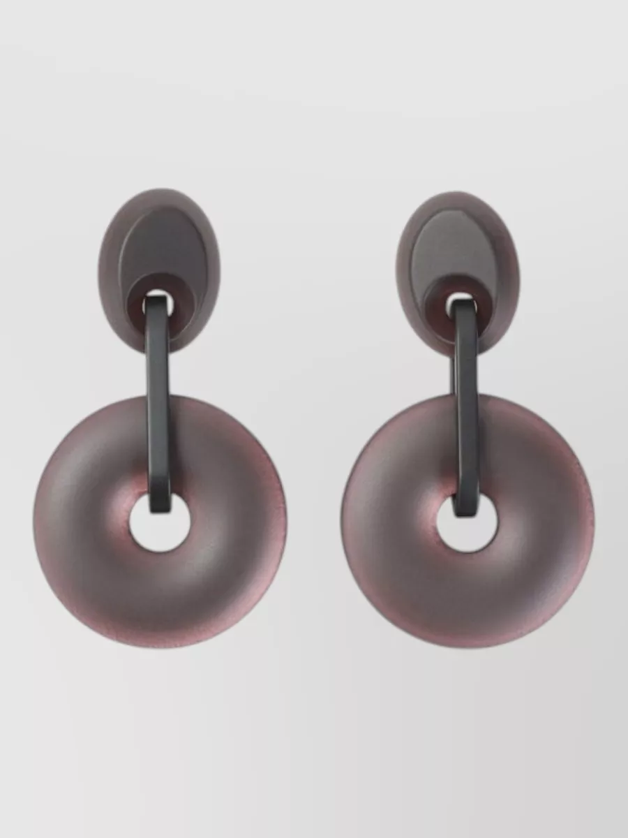 Giorgio Armani Resin Clip-On Earrings