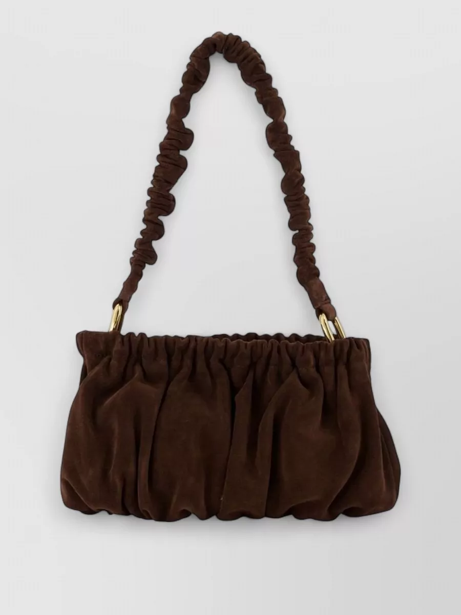 Marni museo leather clutch bag