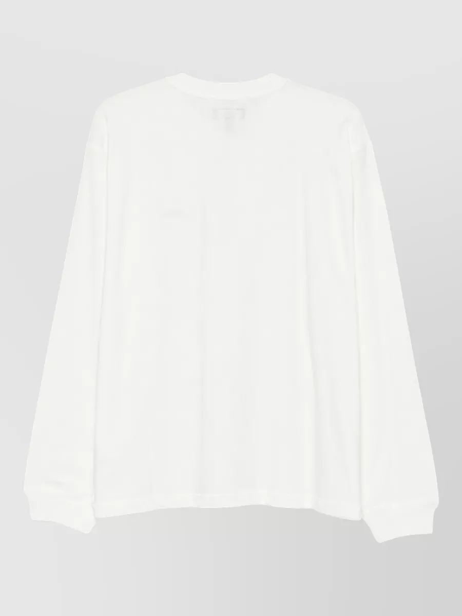 Stüssy Cotton Logo Print Long Sleeve T-Shirt