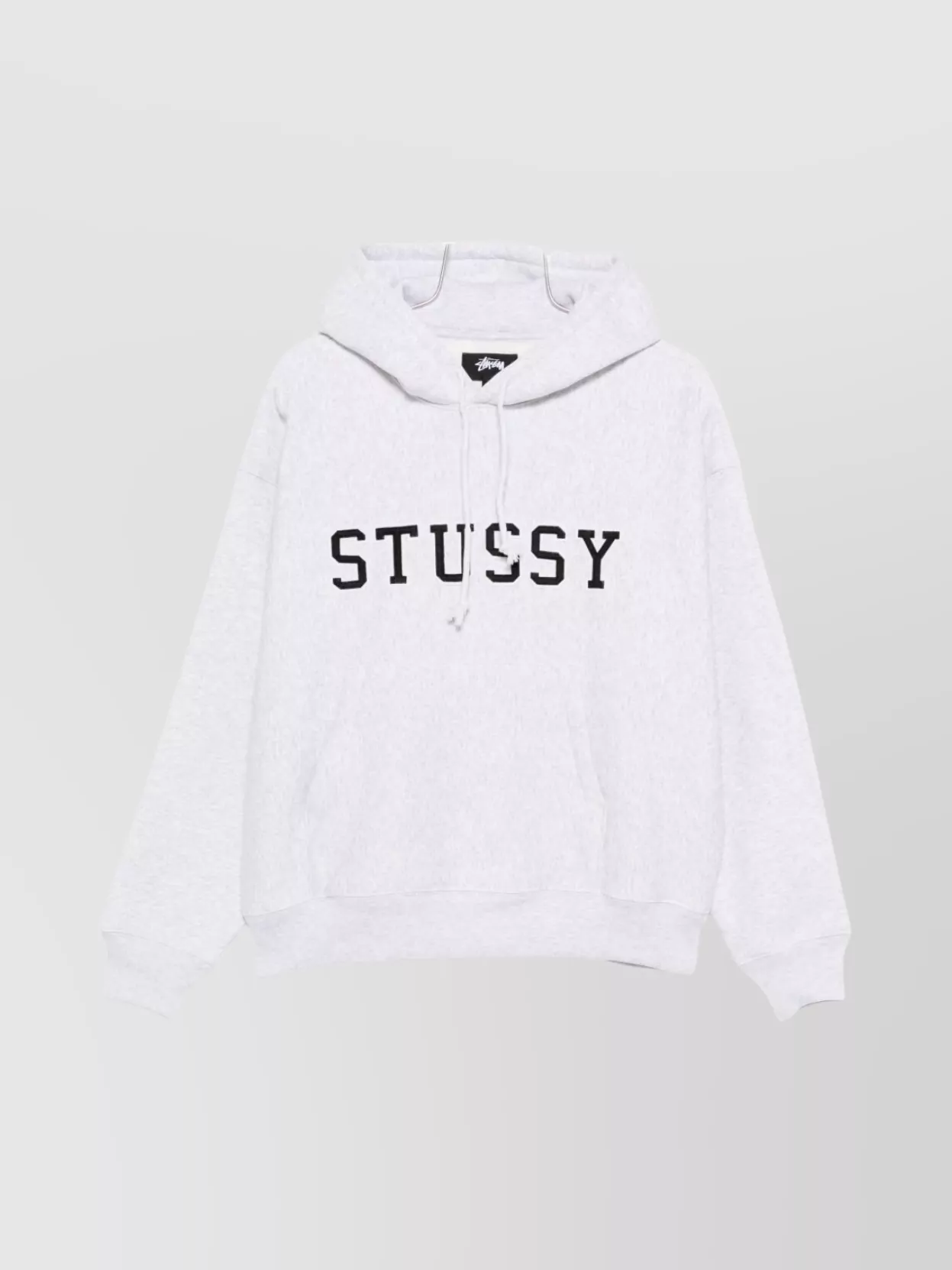 Stüssy Hooded Sweater With Ribbed Cuffs And Hem