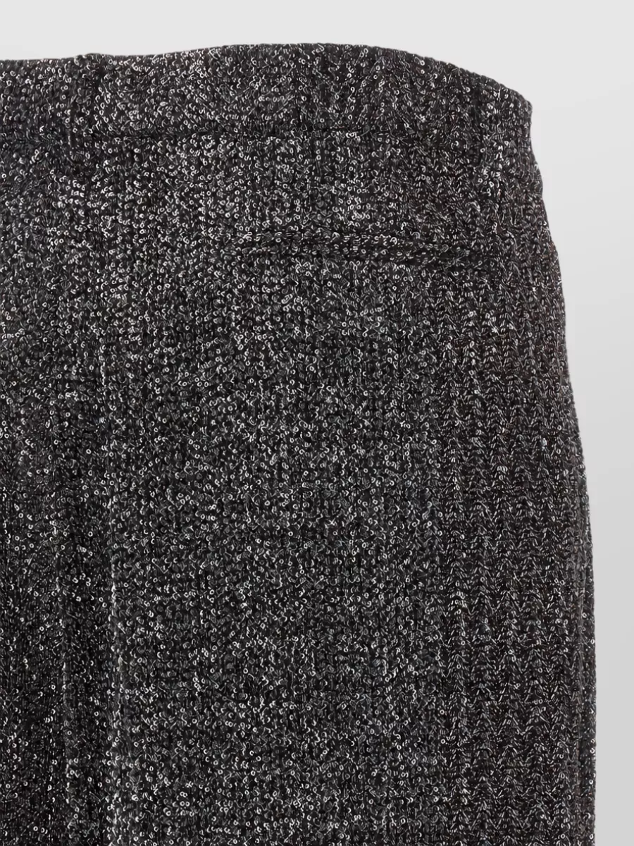 Missoni Sequined Lamé Wide-Leg Trousers