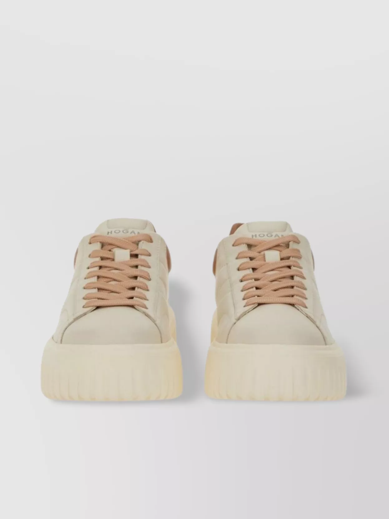 Hogan Chunky Sole Sneakers With Contrast Heel Tab