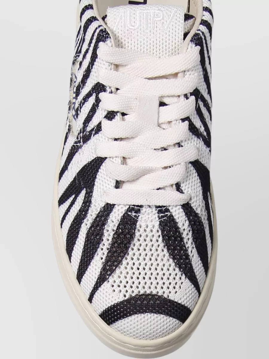 Autry Leather Lace-Up Sneakers