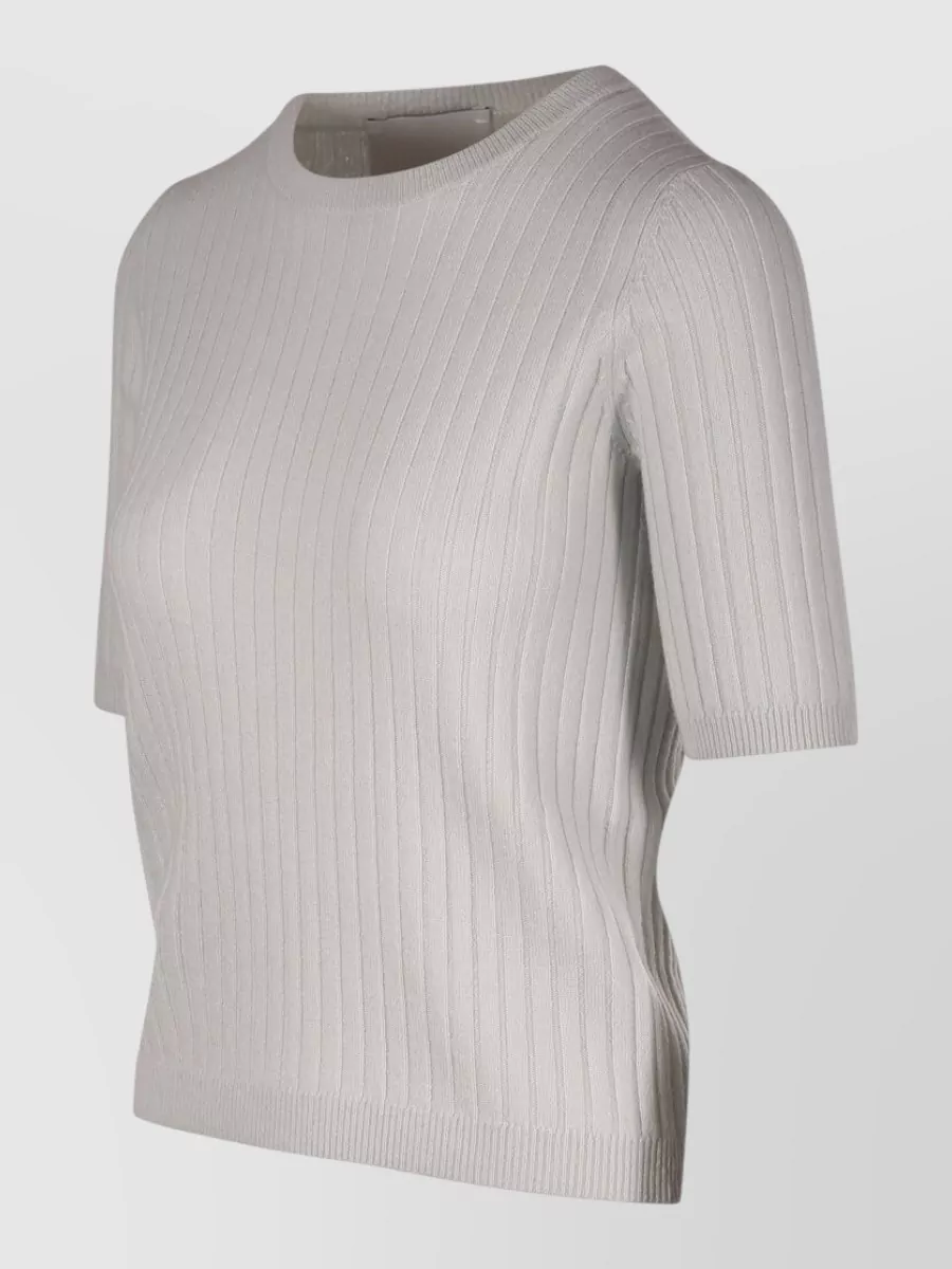 Allude Cashmere Short-Sleeve T-Shirt