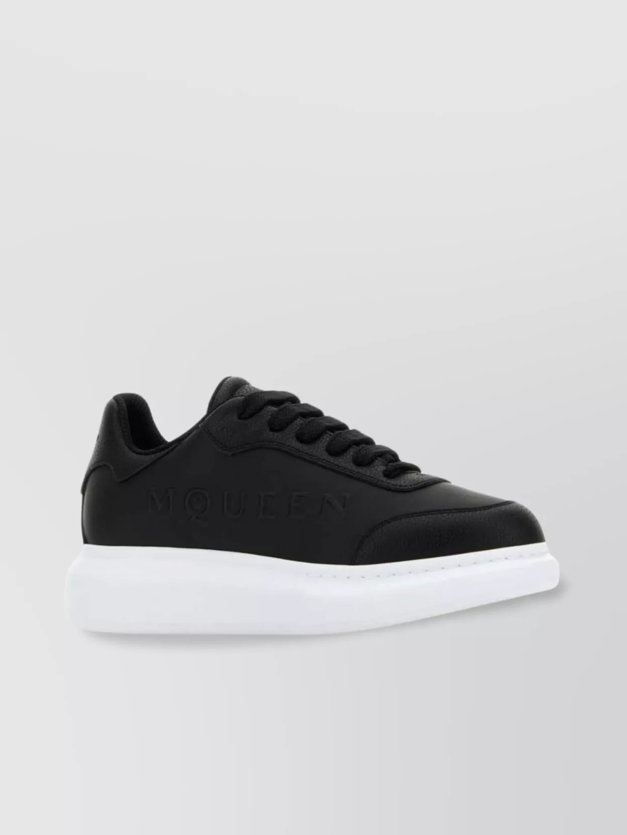 Alexander Mcqueen Leather Sneakers Leather Heel