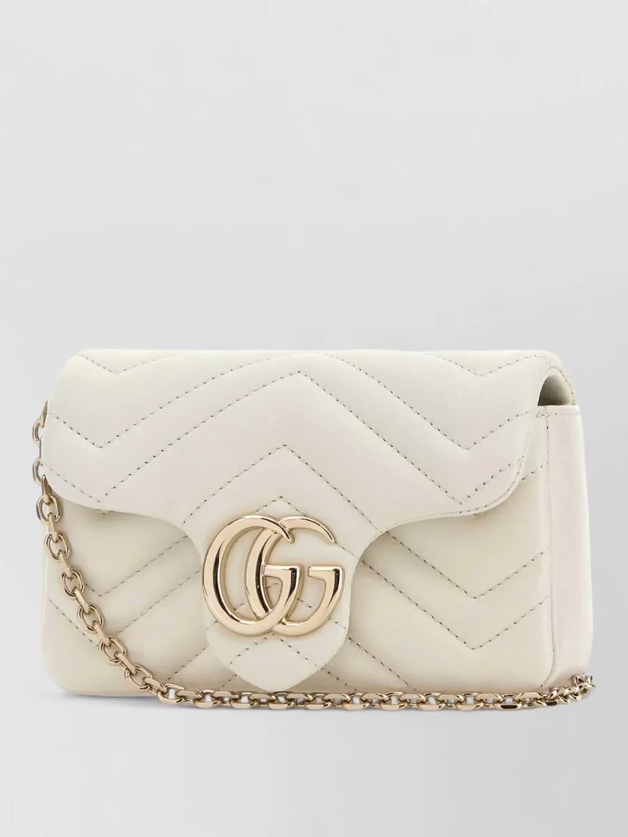 Gucci Gg Marmont Mini Leather Shoulder Bag