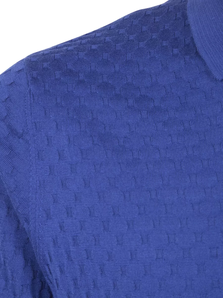 Filippo De Laurentis Short-Sleeve Polo Shirt