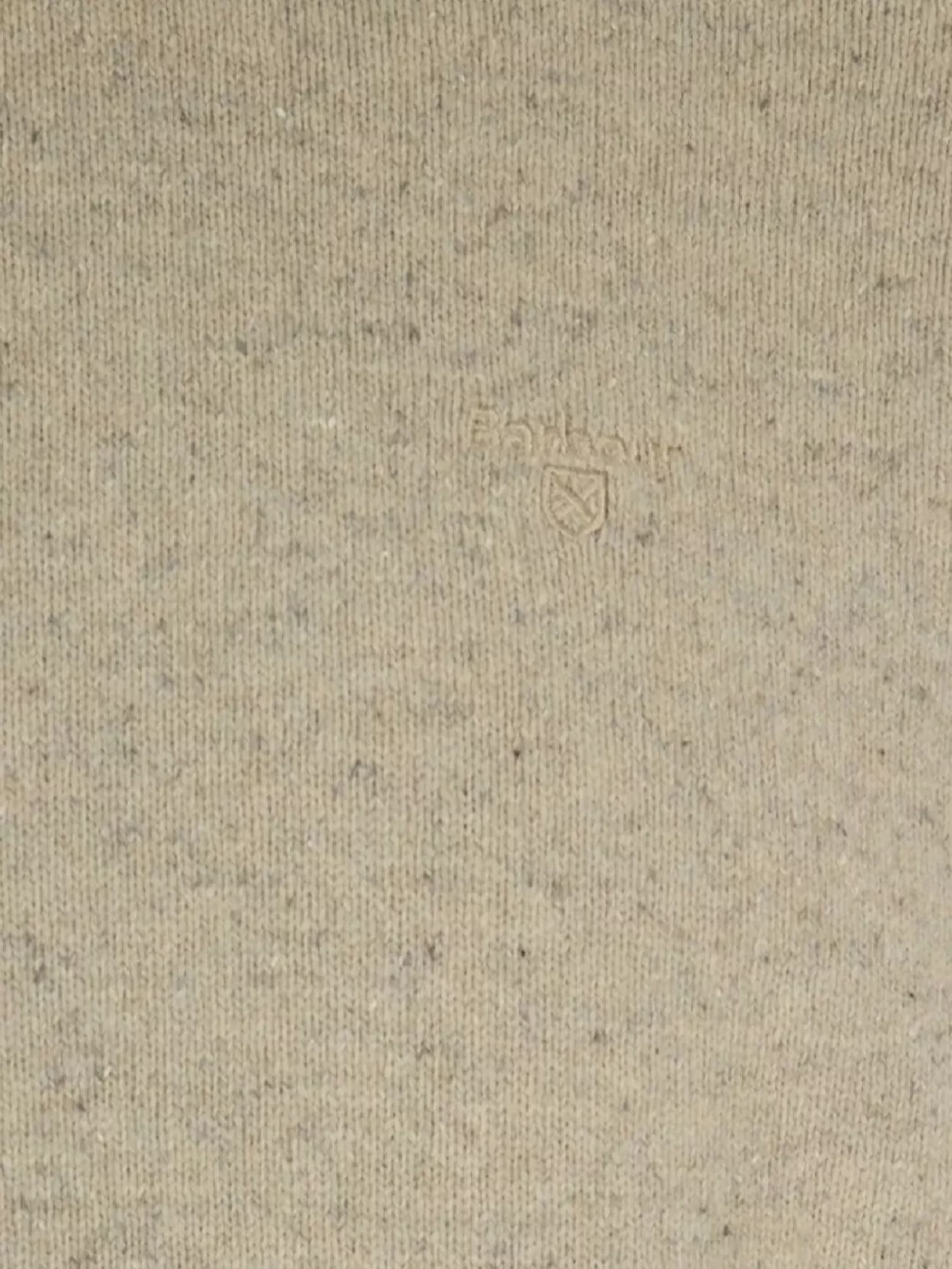 Barbour Tisbury Crew Neck Sweater With Ribbed Cuffs