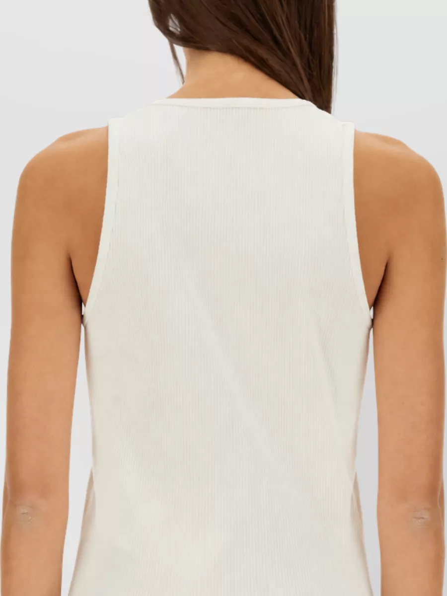 Bottega Veneta Ribbed Jersey Top