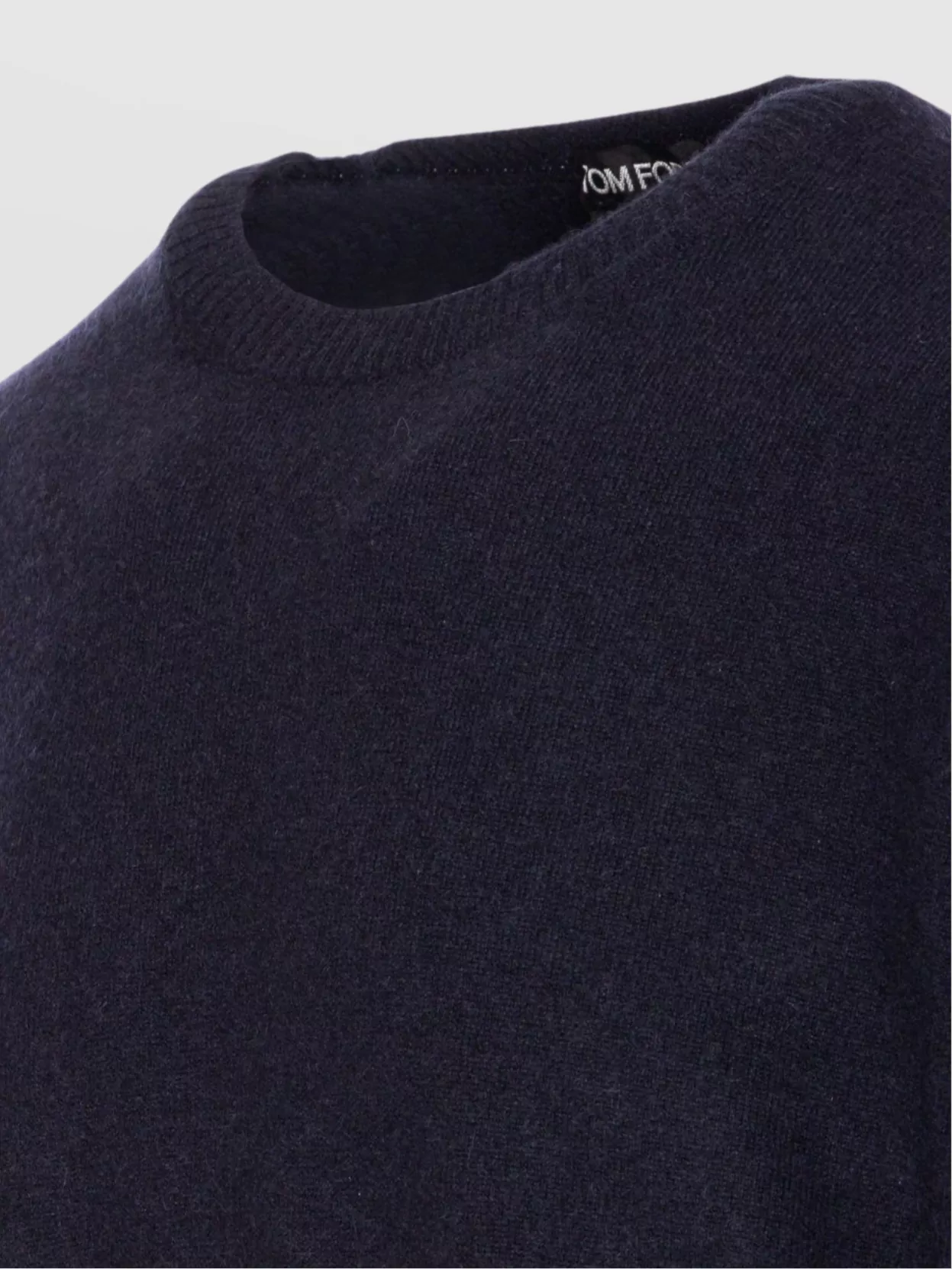 Tom Ford Crew Neck Sweater Ribbed Cuffs