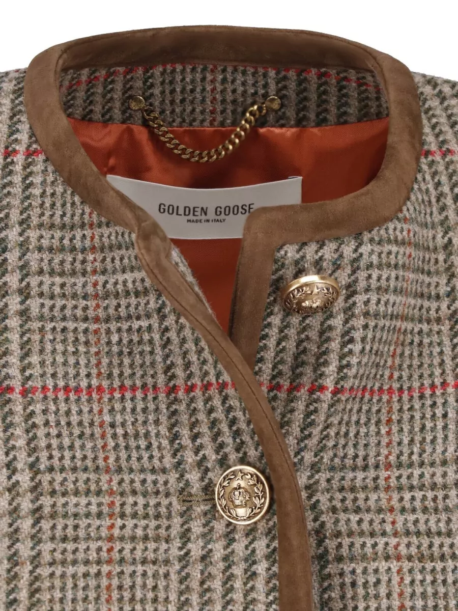 Golden Goose Virgin Wool Single Breasted Coat