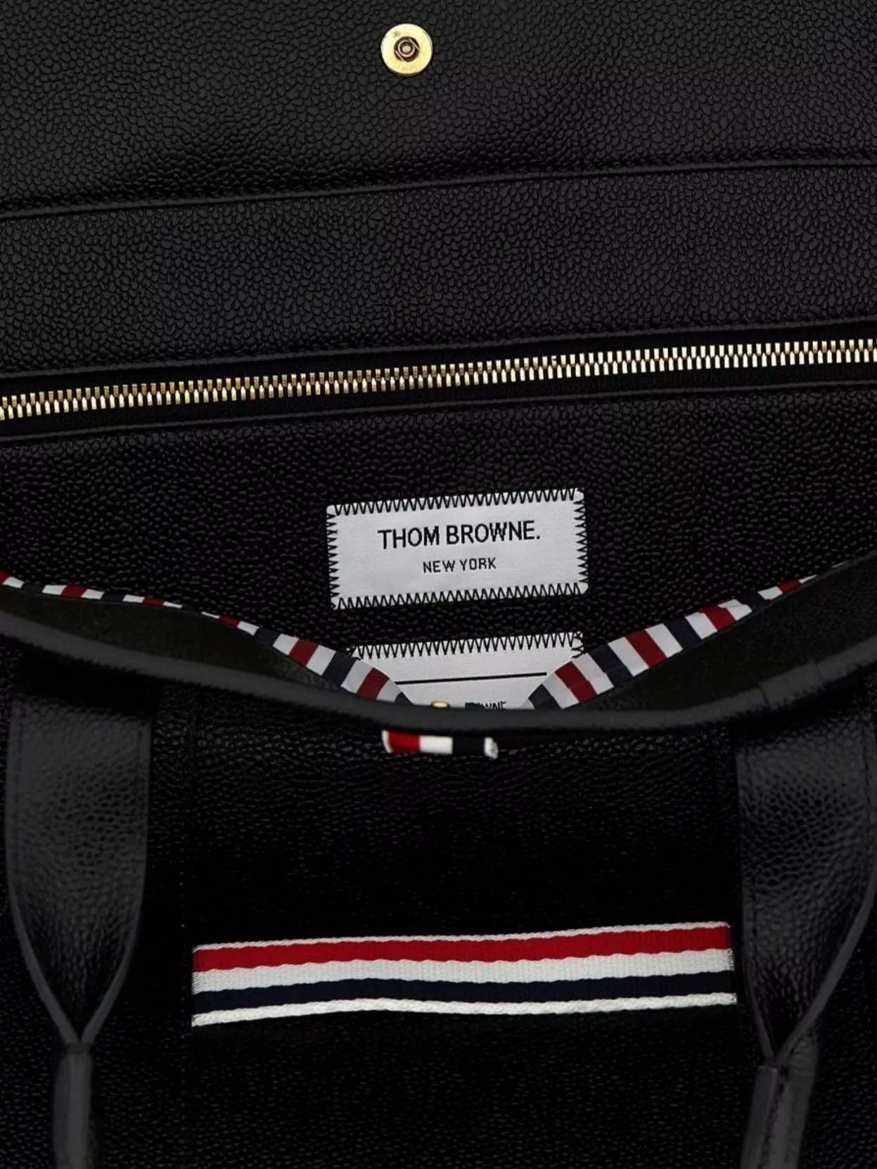 Thom Browne Medium Tool Tote Shopping Bag