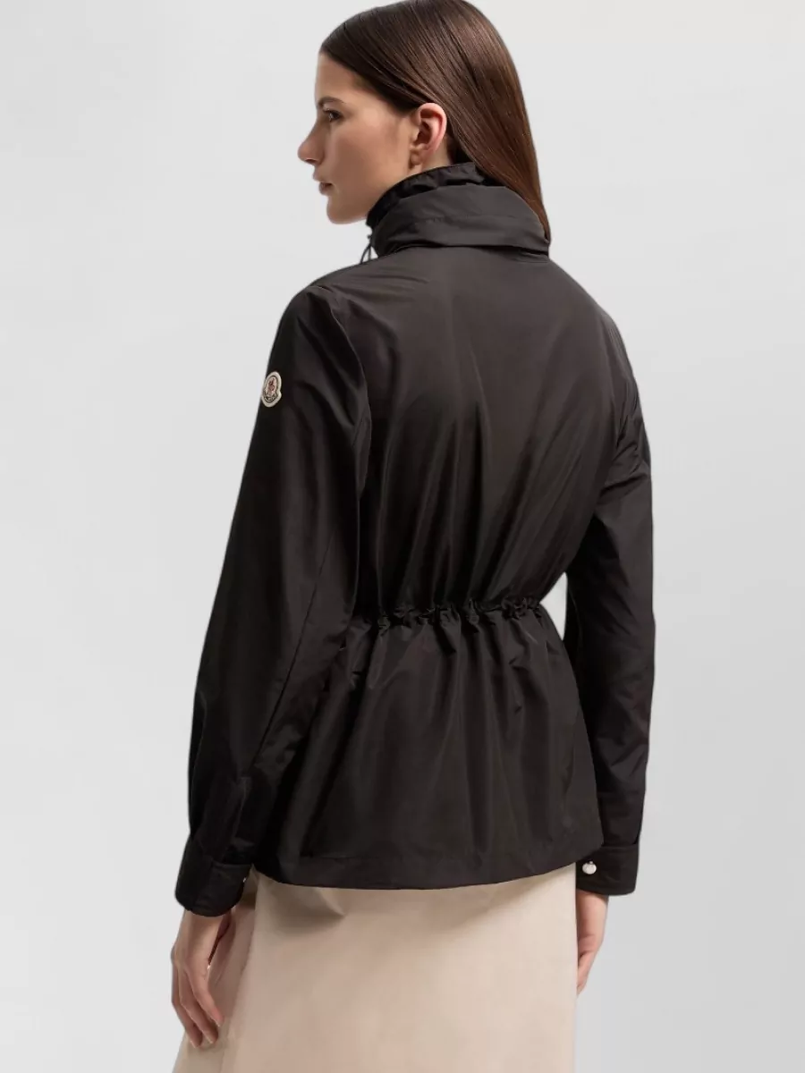 Moncler Enette Hooded Parka Micro Shell