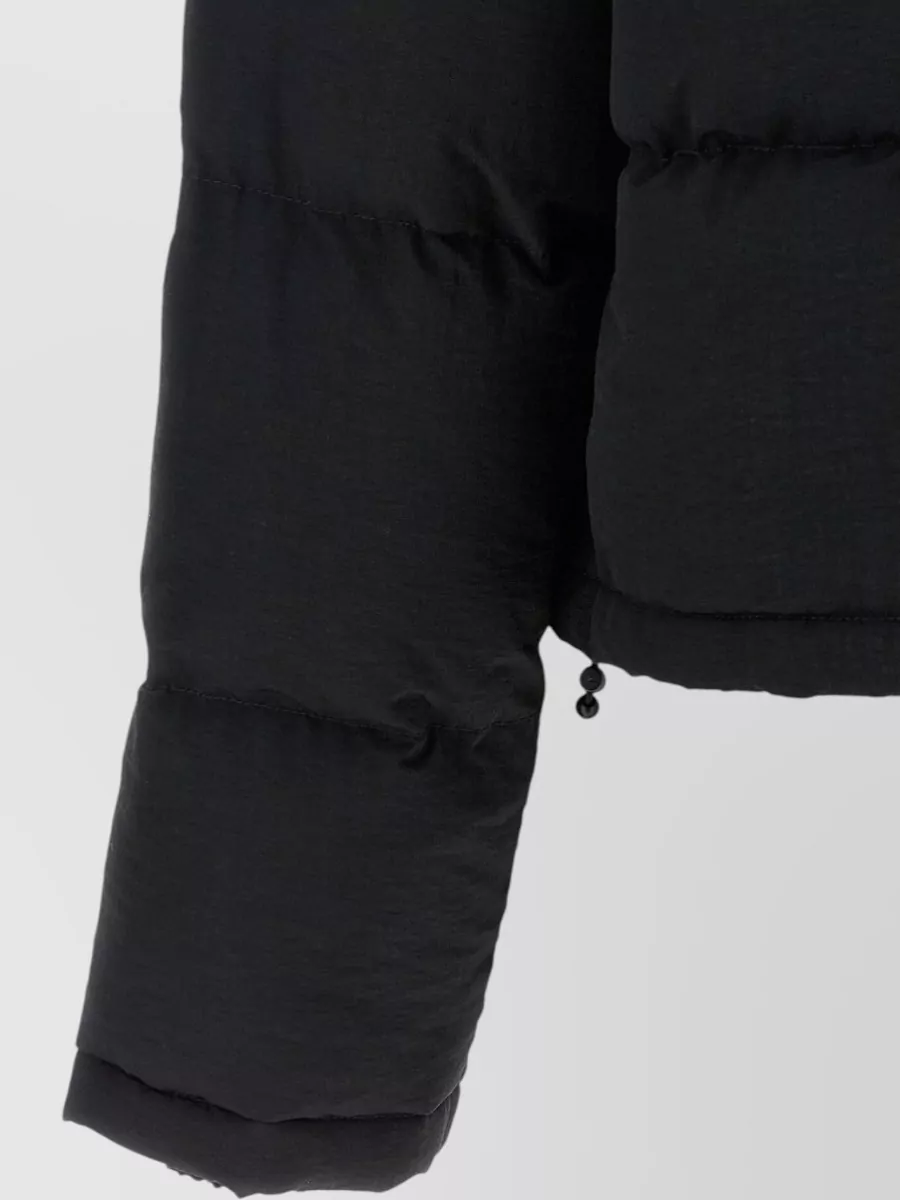 Moschino Quilted Cropped Puffer Jacket