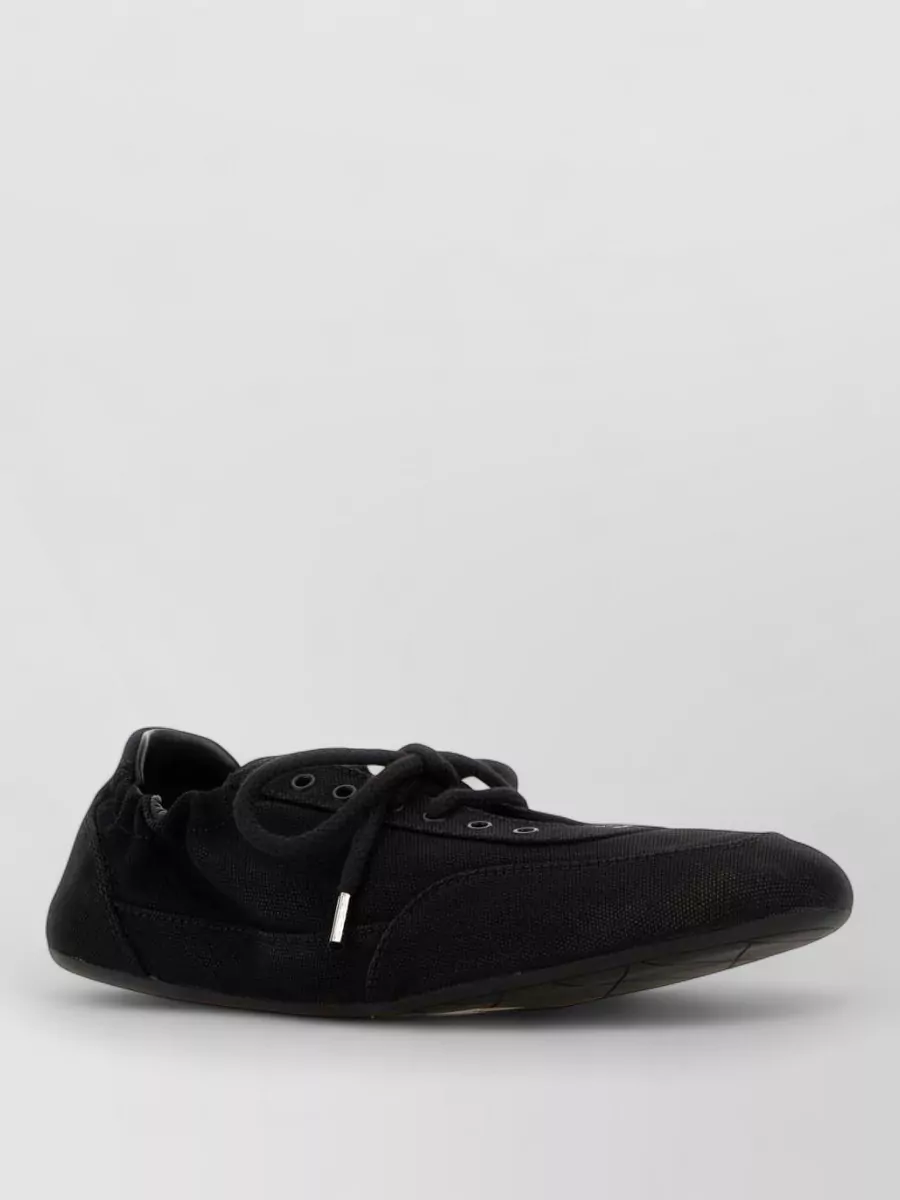 Prada canvas low-top sneakers
