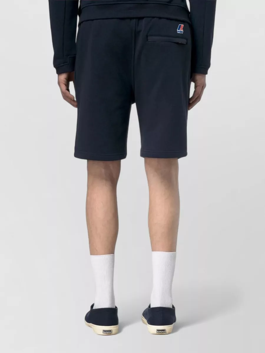 K-Way Poly Cotton Casual Shorts Back Pocket