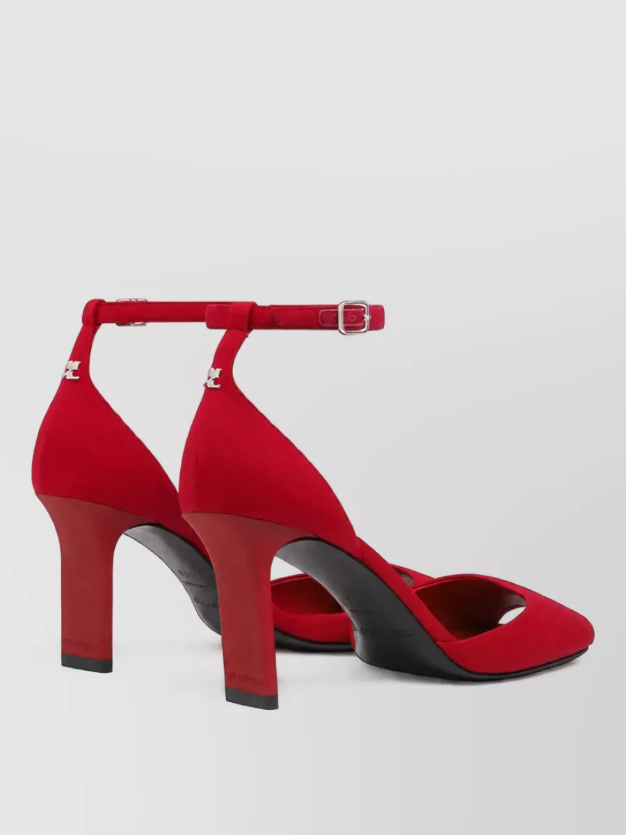 Courrèges Peep Toe Pumps