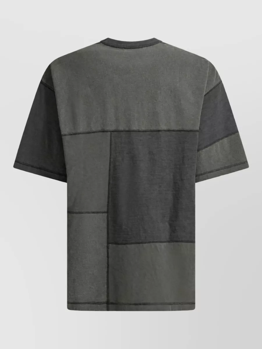Comme Des Garçons Cotton Patchwork Crewneck T-Shirt