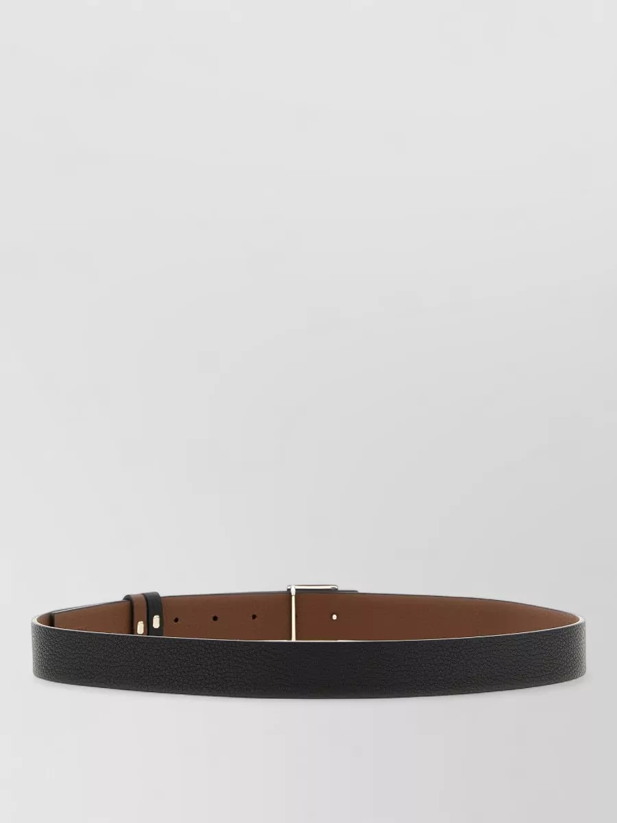 Fendi leather reversible belt