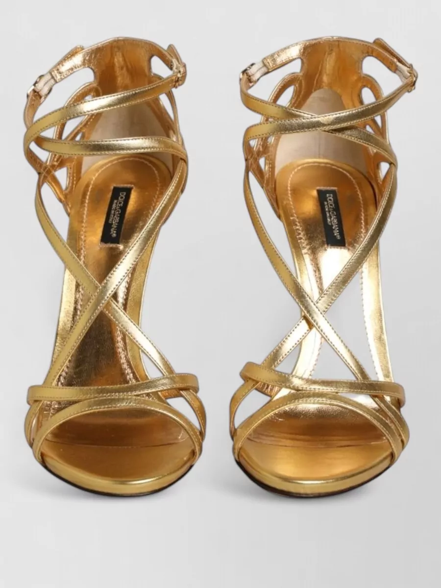 Dolce&Gabbana lamb leather heeled sandals