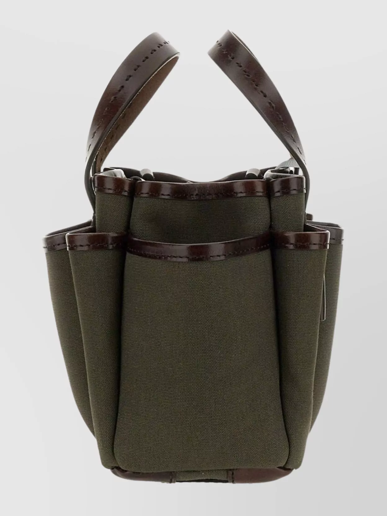 Max Mara Mini Tote Bag Contrast Stitching