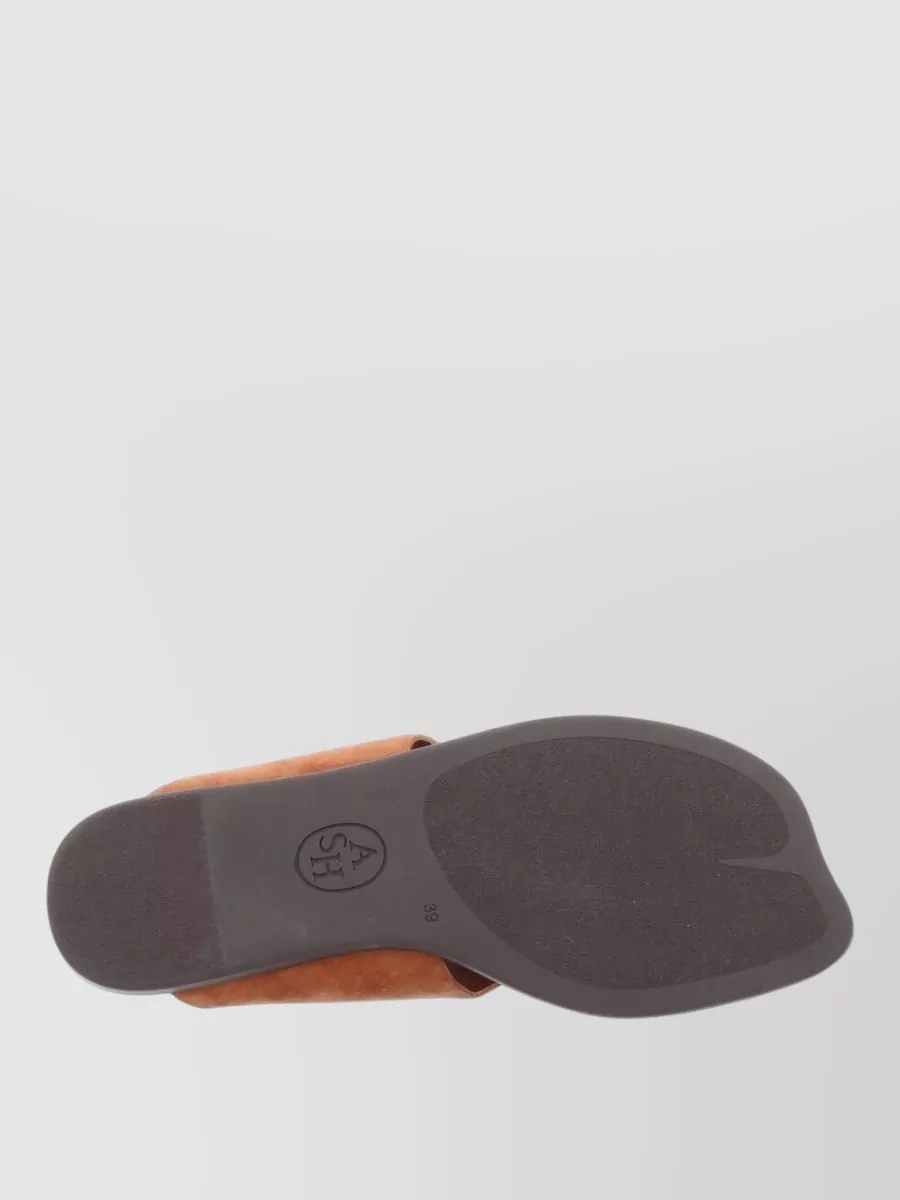 Ash Leather Thong Sandals