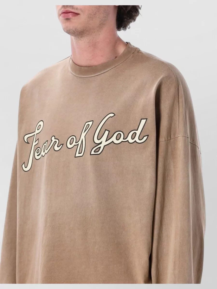 Fear Of God Cotton Oversized Long-Sleeve T-Shirt