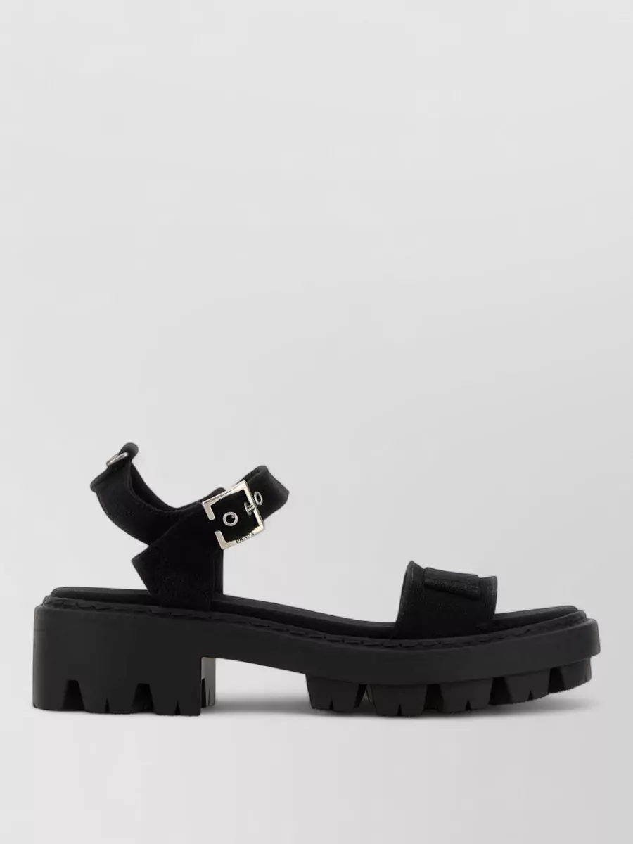 Prada canvas sandals