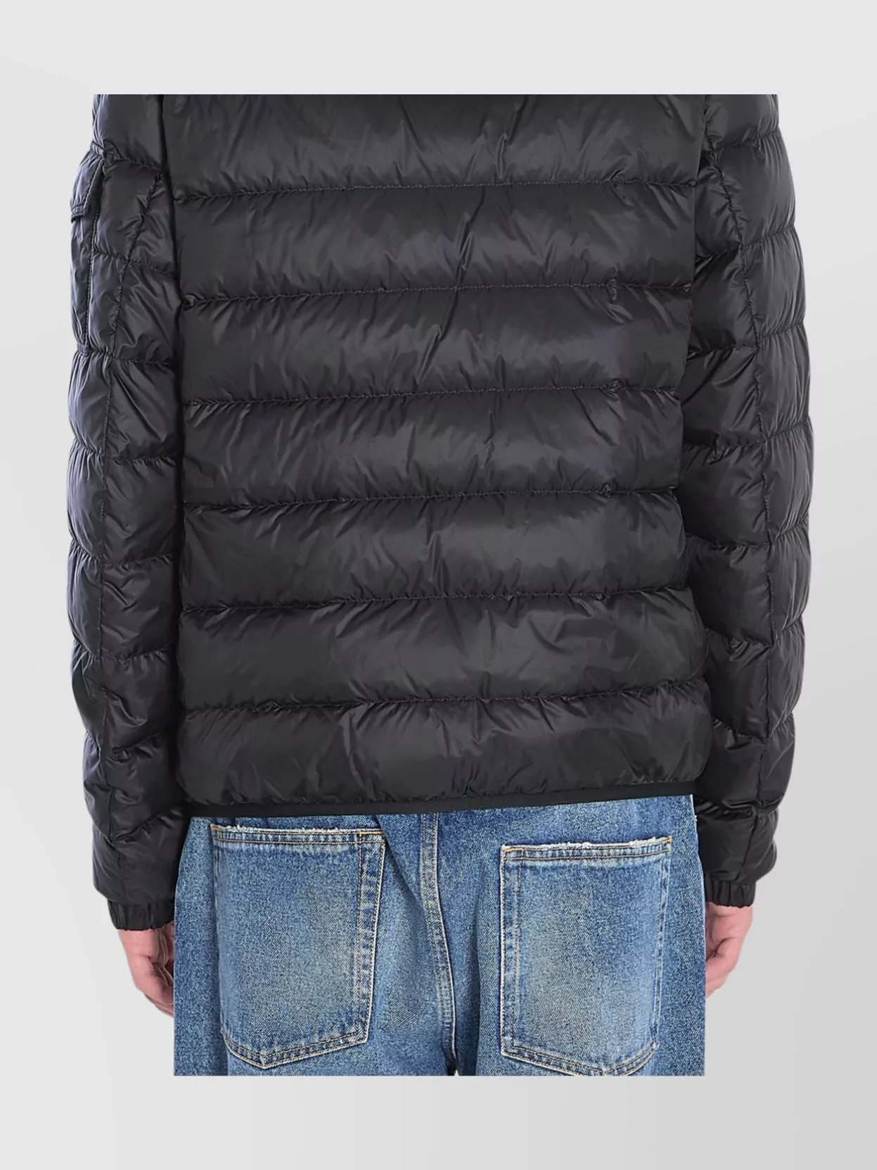 Moncler Hooded Puffer Jacket Featuring Adjustable Cuffs
