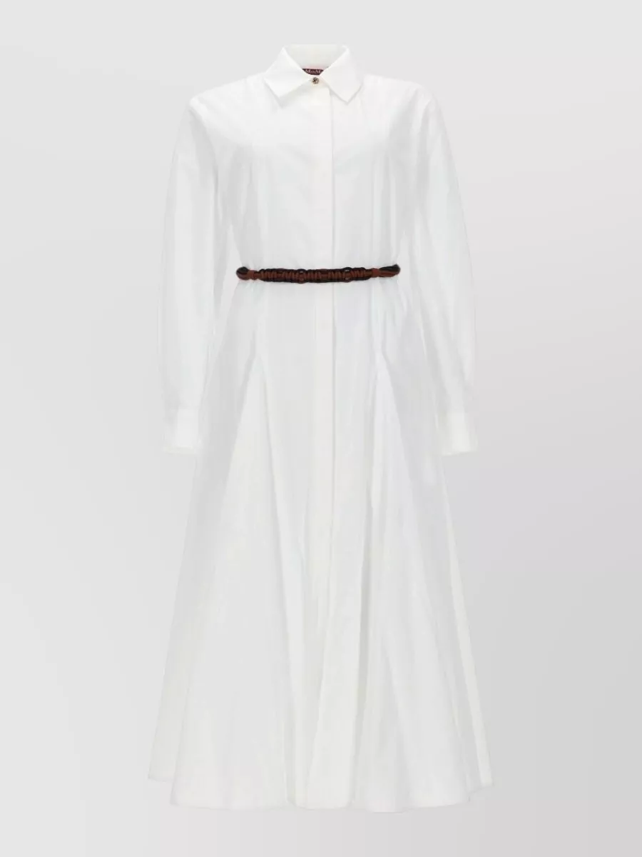 Max Mara Cotton shirt midi dress
