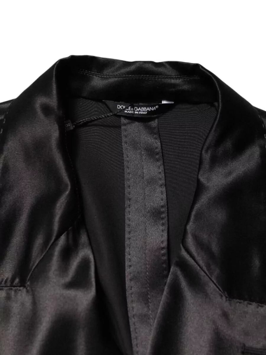 Dolce&Gabbana Silk Double Breasted Blazer
