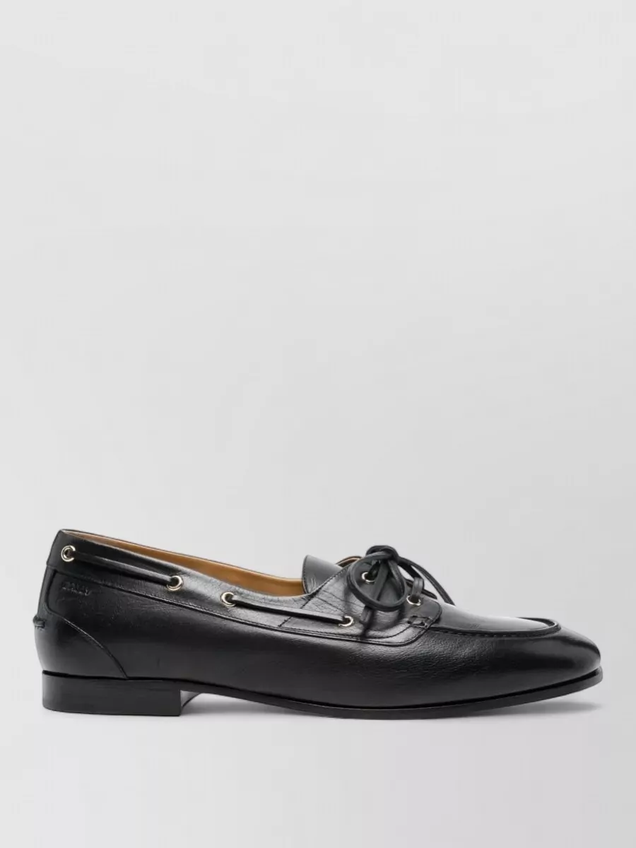 Bally Leather Boat Shoes